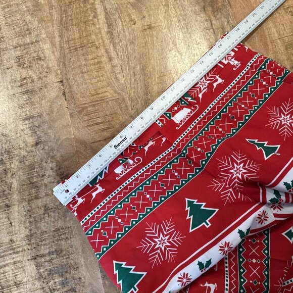 OppoSuits Mens Dress Pants 32 Red Nordic Noel Fair Isle Slim Christmas Santa - Picture 9 of 12